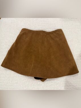 Free People Paradise Found Faux Suede Skort - size Small